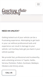 Mobile Screenshot of courtesyautounlocking.com